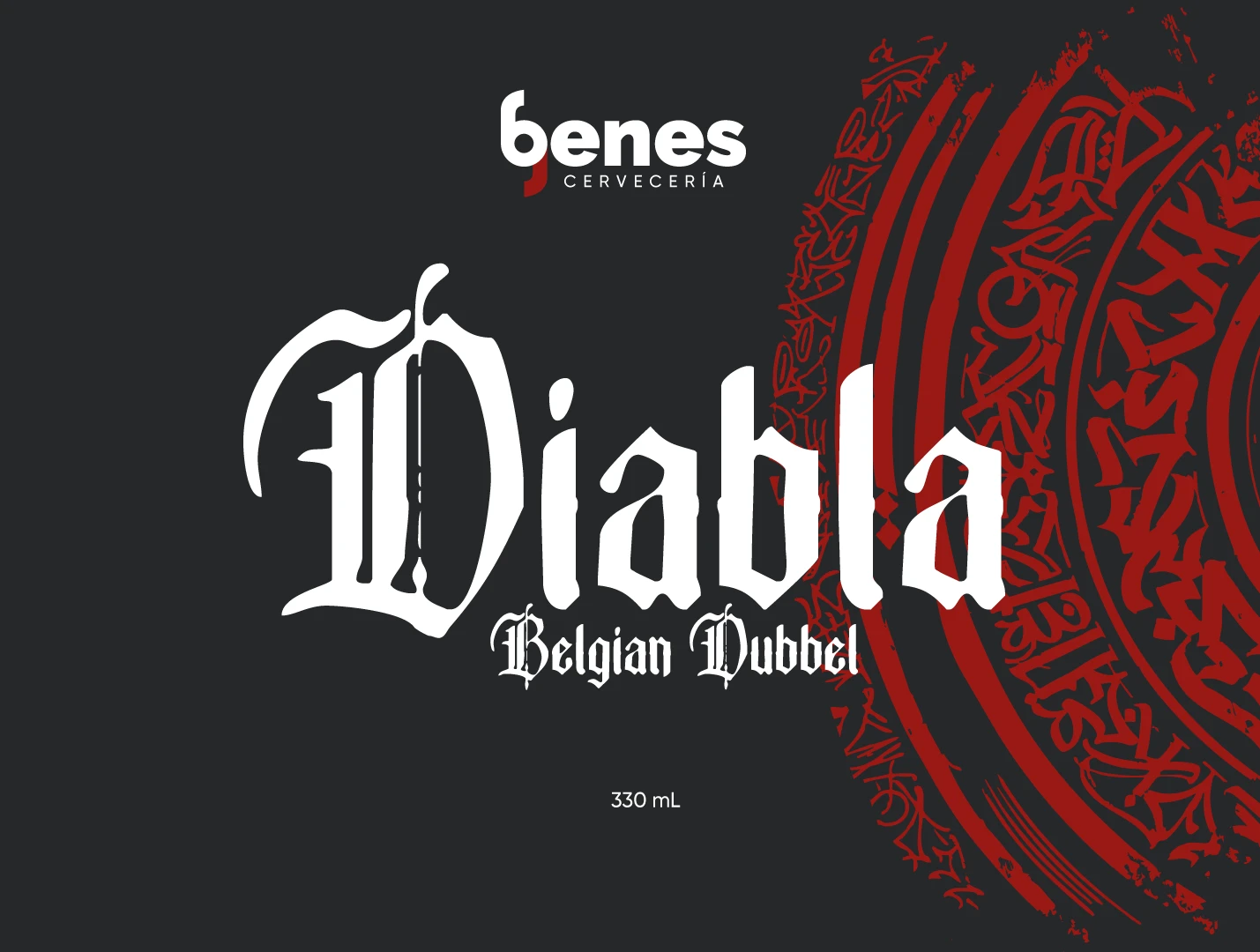 Etiqueta de la cerveza Diabla